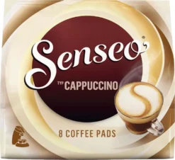 Senseo® Cappuccino - 10*8 Kaffeepads -AromaKaffee Angebote Store 00513f246eb17c780375d39cd9b653a8