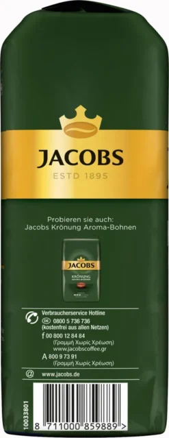 JACOBS Kaffeebohnen Krönung Aroma-Bohne Kräftig 500g Ganze Kaffee Bohnen 7 JACOBS Kaffeebohnen Krönung Aroma-Bohne Kräftig 500g Ganze Kaffee Bohnen -AromaKaffee Angebote Store 00a693f1e01f8e1c0c6a231eb02e2c41