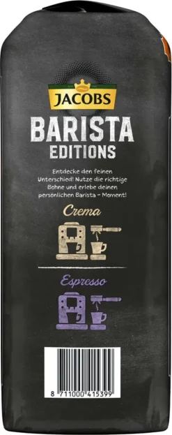 JACOBS Kaffeebohnen Barista Editions Crema Intense 2 X 1kg Ganze Kaffee Bohnen -AromaKaffee Angebote Store 028a4712a2d5085cf4d9df4a7c17d6cf 2