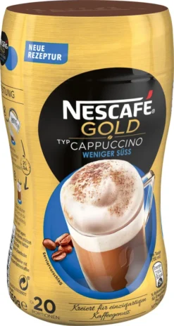 Nescafé® Nescafé Gold Typ Cappuccino Weniger Süß | 250g Dose -AromaKaffee Angebote Store 05d322a64149a3bc983165c9e24e1e59