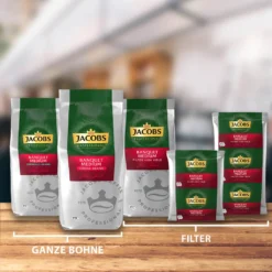 JACOBS Professional Kaffeebohnen Banquet Medium Espresso Bohnen 2 X 1 Kg -AromaKaffee Angebote Store 0613ff244af7fef386168523f15e42cf