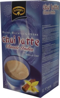 Krüger You Chai Latte Typ Vanille-Zimt Classic India Extra Cremig | 10 Portionen -AromaKaffee Angebote Store 061c83b4e8f5b62521588dec2016b3c2