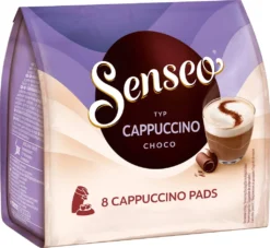 SENSEO Typ Cappuccino Choco Pads 10er Pack - 10 X 8 Getränke 10 SENSEO Typ Cappuccino Choco Pads 10er Pack - 10 X 8 Getränke -AromaKaffee Angebote Store 07c1957f7bec384df64a15812c9fa74c