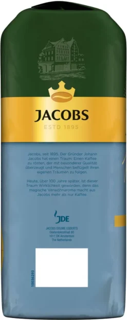 JACOBS Kaffeebohnen Expertenröstung Crema Mild Röstung Des Jahres 3 Kg Ganze Geröstete Bohnen + 1 Jacobs Barista Becher+ 1 Dose -AromaKaffee Angebote Store 0b095220f0a356756b103287c23eef54 1