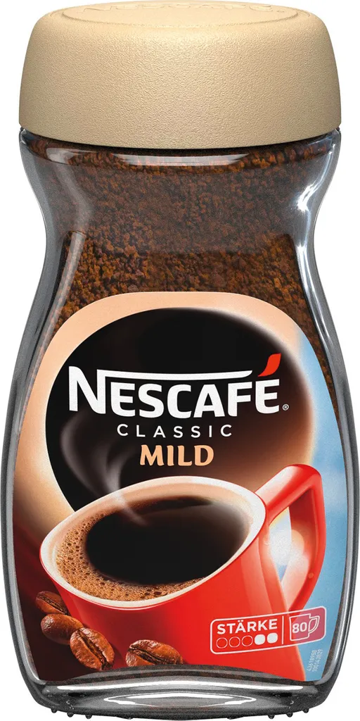 Nestlé® Nescafé Classic Mild | Löslicher Kaffee | 200g-Glas 1 Nestlé® Nescafé Classic Mild | Löslicher Kaffee | 200g-Glas