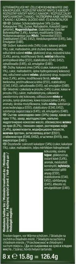 JACOBS Löskaffee Typ Cappuccino Milka* Geschmack 10 X 8 Sticks - 80 Getränke 9 JACOBS Löskaffee Typ Cappuccino Milka* Geschmack 10 X 8 Sticks - 80 Getränke -AromaKaffee Angebote Store 0b772f509ebafd05f15a8a3fe38703d1