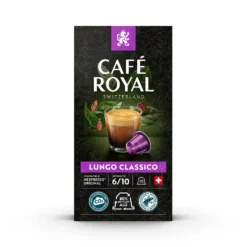 Café Royal Lungo Classico 10 Nespresso® Komp. Kapseln -AromaKaffee Angebote Store 0bad0b8bc5c3b0636ebda6428be4ca17