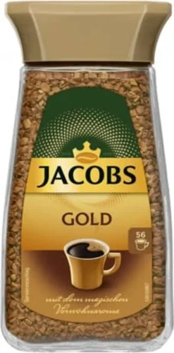 Jacobs Gold | Löslicher Kaffee | 200g-Glas -AromaKaffee Angebote Store 0cb7996dc66f1ec062649291a833812b