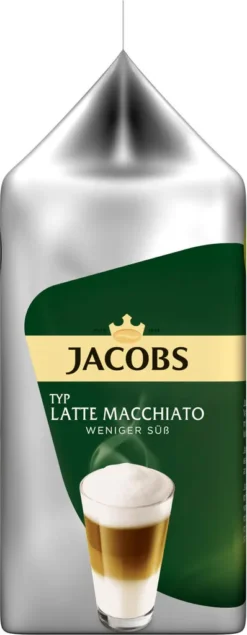 TASSIMO Kapseln Typ Latte Macchiato Weniger Süß Kaffeekapseln 5 X 8 Getränke -AromaKaffee Angebote Store 0e2599119a069e7988daf40e9cdb1130