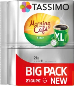 TASSIMO Kapseln Morning Café Filter XL T Discs 5 X 21 Getränke Kaffeekapseln -AromaKaffee Angebote Store 129b8c2d20ad259abaee030eac3c5382