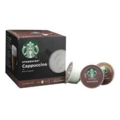 Nestlé® Starbucks By Nescafe Dolce Gusto 12 Kapseln Cappuccino Rich And Creamy Arabica Coffee 120g -AromaKaffee Angebote Store 13036c0b574734984e337153f4383ade