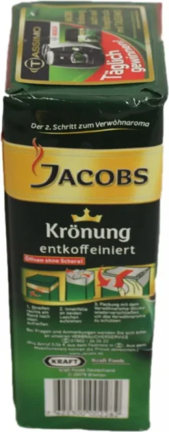 Jacobs Filterkaffee Krönung Entkoffeiniert | Gemahlen | 500g -AromaKaffee Angebote Store 14a2e8bc0fa9f7f37f859584bfe5f4c4