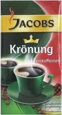 Jacobs Filterkaffee Krönung Entkoffeiniert | Gemahlen | 500g -AromaKaffee Angebote Store 1532f5c81045f8abaf4021955b05def2