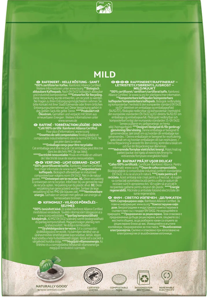 SENSEO Pads Mild Senseopads 48 Getränke Kaffeepads XXL Pack 4 SENSEO Pads Mild Senseopads 48 Getränke Kaffeepads XXL Pack – Bild 4