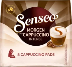 SENSEO Pads Typ Morgen Cappuccino Intense 10 X 8 Pads 80 Getränke -AromaKaffee Angebote Store 1837684933632d81a8c0d998d2797351