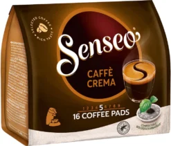 SENSEO Pads Caffè Crema Senseopads 80 Getränke Pads Softpads -AromaKaffee Angebote Store 1945c29488ef49161e10572730ab1e19