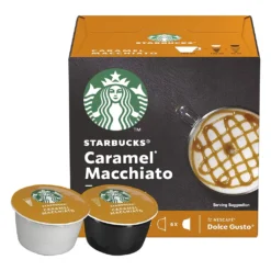 Nestlé® Starbucks By Nescafe Dolce Gusto Caramel Macchiato Arabica Kaffee 12 Kapseln -AromaKaffee Angebote Store 1980fc42718da05829ce68da80caa8c4