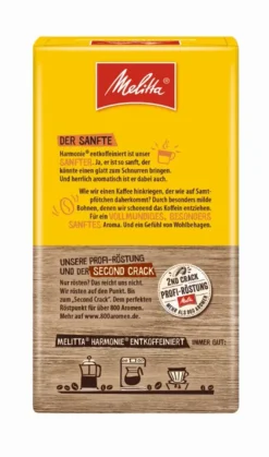 MELITTA Filterkaffee Harmonie Entkoffeiniert Gemahlener Röstkaffee 12x500g Sanft -AromaKaffee Angebote Store 19c9150f6894da0b5b1188ca97751391