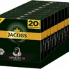 JACOBS Kapseln Espresso Ristretto 200 Nespresso Kompatible Kaffeekapseln