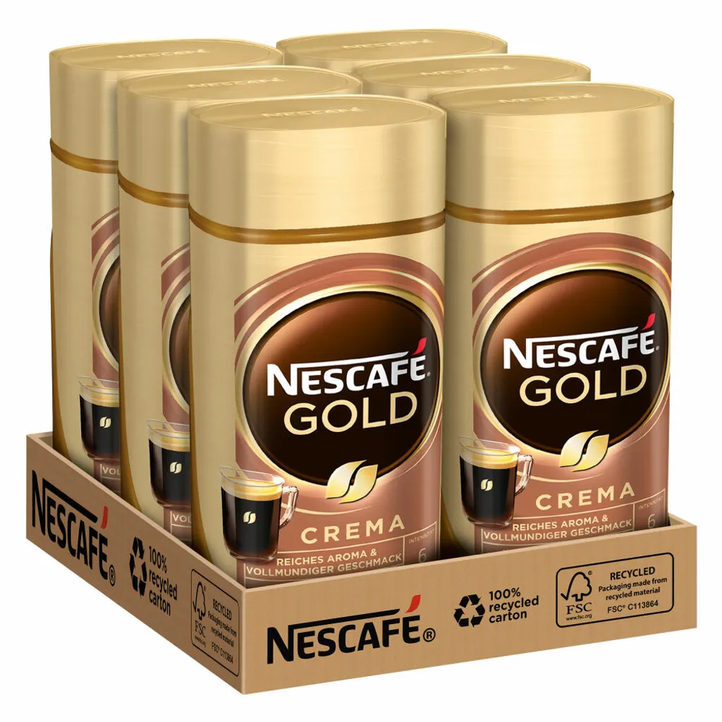 Nescafé® Nescafé Gold Crema | Löslicher Kaffee | 200g-Glas 10 Nescafé® Nescafé Gold Crema | Löslicher Kaffee | 200g-Glas – Bild 10