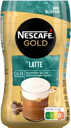 Nescafé® Nescafé Gold Typ Latte | 250g Dose -AromaKaffee Angebote Store 1cfa56f030eaf8ae9fe869165c18c9fd
