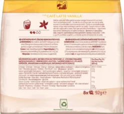 Senseo Café Latte Vanilla 10er Pack Kaffee Pads 10x 8 Pads, 80 Getränke -AromaKaffee Angebote Store 20366ee4a39bf5979d0929e0d612f758