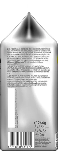 TASSIMO Latte Macchiato Baileys 5er Pack T Discs Kaffee Kapseln 5 X 8 Getränke -AromaKaffee Angebote Store 21d4453ab863a1784a55921cdede9e71