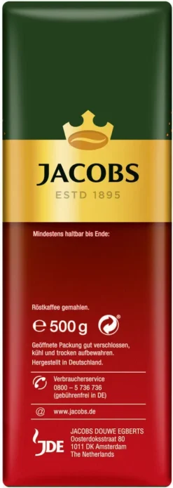 JACOBS Meisterröstung Filterkaffee 12 X 500 G Kaffee Gemahlen -AromaKaffee Angebote Store 2333e19930ae3fd054ea733728a59e5c 2