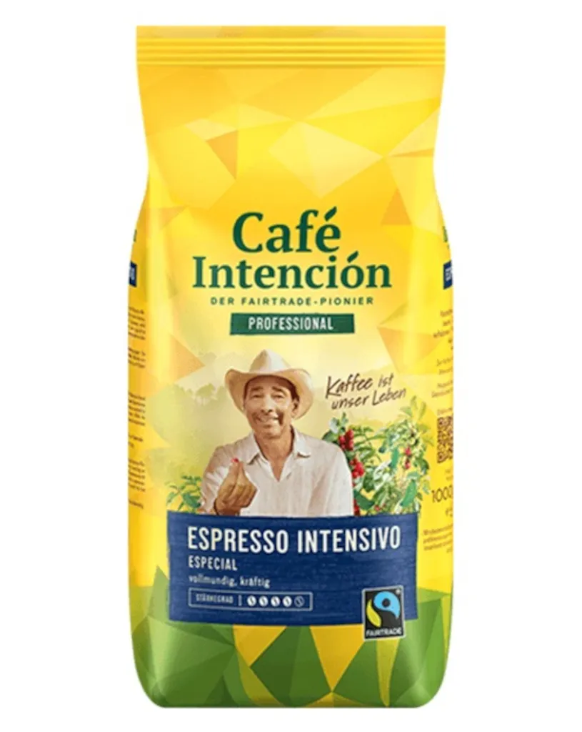 Kaffee ESPRESSO INTENSIVO ESPECIAL Von Café Intención, 1000g Bohnen 1 Kaffee ESPRESSO INTENSIVO ESPECIAL Von Café Intención, 1000g Bohnen