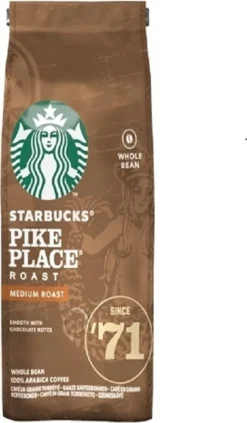 Nestlé® Starbucks Pike Place Roast, Medium, Ganze Bohne, 200 G -AromaKaffee Angebote Store 24359e927df1cc7ae814ee78c5727ce5