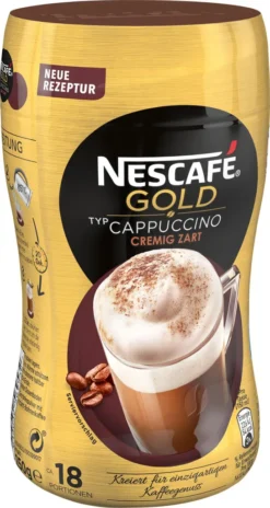 Nescafé® Nescafé Gold Typ Cappuccino Cremig Zart | 250g -AromaKaffee Angebote Store 24493ddce384746f1e6561a300eb70b2