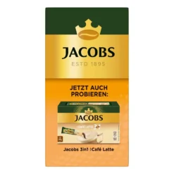 JACOBS 3in1 Typ Caramel Löslicher Kaffee 12er Pack 12 X 10 Getränke Sticks -AromaKaffee Angebote Store 27cacbdffc17c6ca99937a0caccd79df