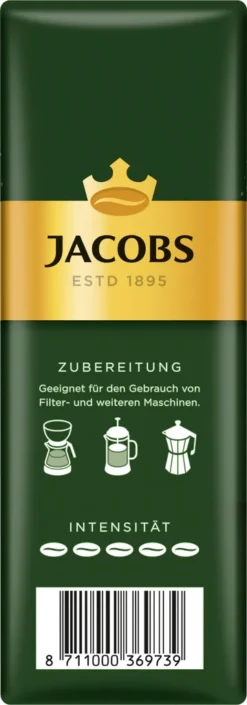 Jacobs Filterkaffee Krönung Kräftig | Gemahlen | 500g -AromaKaffee Angebote Store 2b7bd8568b6f3ecbf68f13b0f946dc59