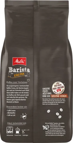 MELITTA Ganze Kaffeebohnen Barista Crema 1100g Ausgewogen Harmonisch Stärke 3 -AromaKaffee Angebote Store 2bbdbf5710223e617b90724eed1bc2bd