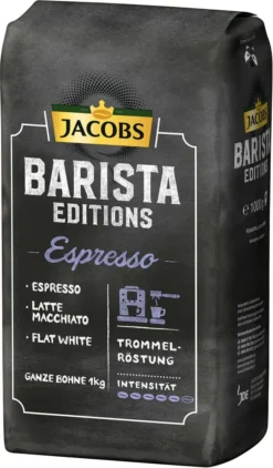 JACOBS Kaffeebohnen Barista Editions Espresso 2 X 1 Kg Espressobohnen Ganze Bohne -AromaKaffee Angebote Store 2e905323f7f50684c05dc3094b5446e6