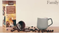 5x Wiederverwendbare Dolce Gusto Kaffeetasse - Umweltfreundlich - Nachhaltig - Kaffeetassen Kapseln - Nachfüllbare Kaffeekapseln - Kaffeekapsel - Dolce Gusto -AromaKaffee Angebote Store 2fa1653568ad14ae460af63a741a3841