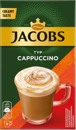 JACOBS Löskaffee Typ Cappuccino 10 X 8 Sticks - 80 Getränke Instantkaffee -AromaKaffee Angebote Store 34d41193cc00f7e437adf2665e762139