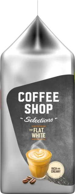 TASSIMO Coffee Shop Selections Flat White T Discs Kapseln 5er Pack 5x8 Getränke -AromaKaffee Angebote Store 372a069015a4ce9004e7a42fde6f91d3