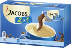 Jacobs Classic 2in1 Sticks | Löslicher Kaffee | 10 Portionen -AromaKaffee Angebote Store 38a4fd0f6c4dfd8a390c1390c35e169c