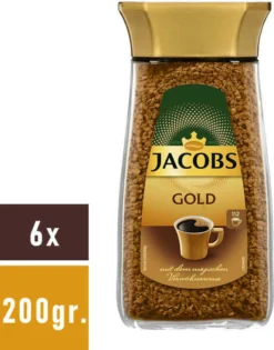 JACOBS Gold Löslicher Kaffee 6 Gläser - 6 X 200 G Instantkaffee -AromaKaffee Angebote Store 3d877c8eb085c5ff84063f2a4ddaf834