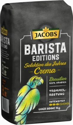 JACOBS Kaffeebohnen Barista Editions Crema Do Brasil 4 X 1 Kg Geröstete Bohnen -AromaKaffee Angebote Store 3feebe9d350ccae56ab47f337bcef64b