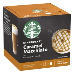 Nestlé® Starbucks By Nescafe Dolce Gusto Caramel Macchiato Arabica Kaffee 12 Kapseln -AromaKaffee Angebote Store 40aa04019a81717365756e9d947dd709