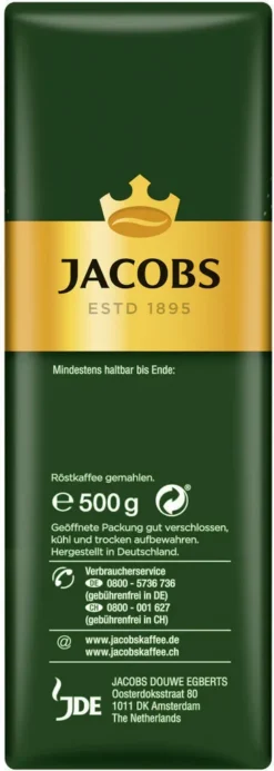 JACOBS Filterkaffee Krönung Mild 6 X 500g Pulver-Kaffee Gemahlen Röstkaffee 3 Kg -AromaKaffee Angebote Store 421f7a9f04e031ddbb1be1bf30dc2bd1 1