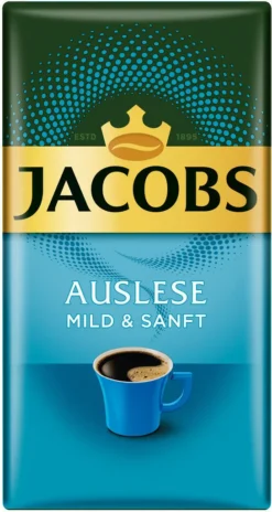 JACOBS Filterkaffee Auslese Mild & Sanft 6 X 500 G Kaffee Gemahlen + 1 Becher+ 1 Dose -AromaKaffee Angebote Store 42b9381b6d751cd876ffd0148082543b