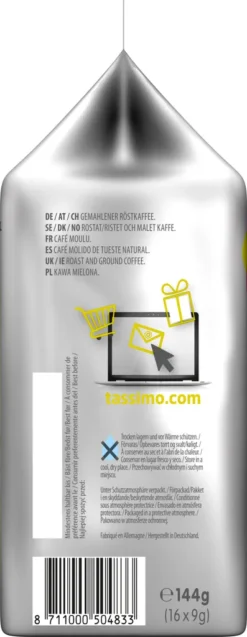 Tassimo Jacobs Caffè Crema Intenso XL | 16 T Discs, Kaffeekapseln -AromaKaffee Angebote Store 43f8f975ea34df432a880de4b797a4a7