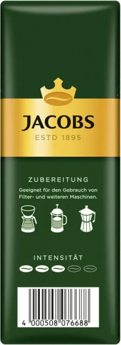 JACOBS Filterkaffee Krönung 6x500g Pulver-Kaffee Gemahlen Röstkaffee 1,5kg -AromaKaffee Angebote Store 45b2843fca898933e64615e2b00189be