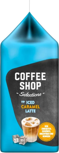 TASSIMO Kapseln Typ Iced Caramel Latte Coffee Shop Selections Discs 8 Getränke -AromaKaffee Angebote Store 473da5700ed602ae2aeced244e7d8e4f