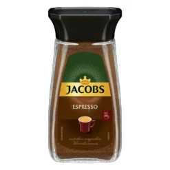 JACOBS Espresso Löslicher Kaffee 6 Gläser - 6 X 100g Instantkaffee