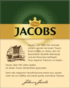 JACOBS Typ Cafe Crema Löslicher Kaffee 12 X 25 Sticks -AromaKaffee Angebote Store 48dc000fb850ff937914b8e123769db0