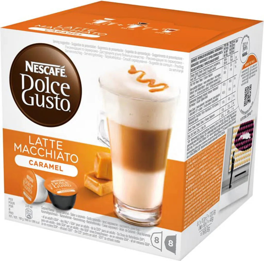 Nescafé® Nescafé Dolce Gusto Latte Macchiato Caramel | 8 Portionen 2 Nescafé® Nescafé Dolce Gusto Latte Macchiato Caramel | 8 Portionen – Bild 2